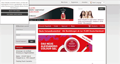 Desktop Screenshot of nagelstudio-lagerverkauf.de