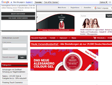 Tablet Screenshot of nagelstudio-lagerverkauf.de